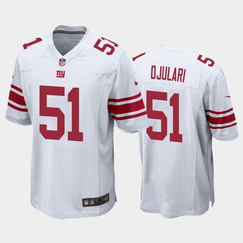 Men New York Giants #51 Azeez Ojulari Nike White Game Player NFL Jersey->new york giants->NFL Jersey